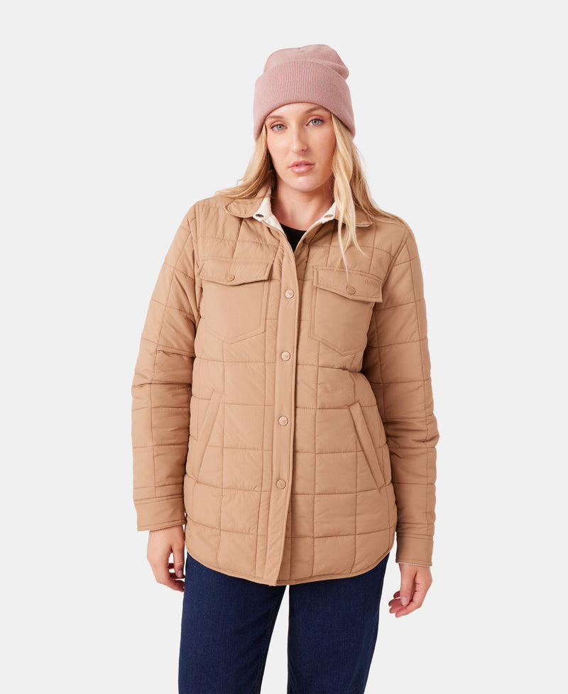 Alpine Quilted Shacket