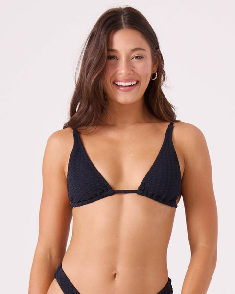 Haleiwa Built Up Triangle Bikini Top - ROXY