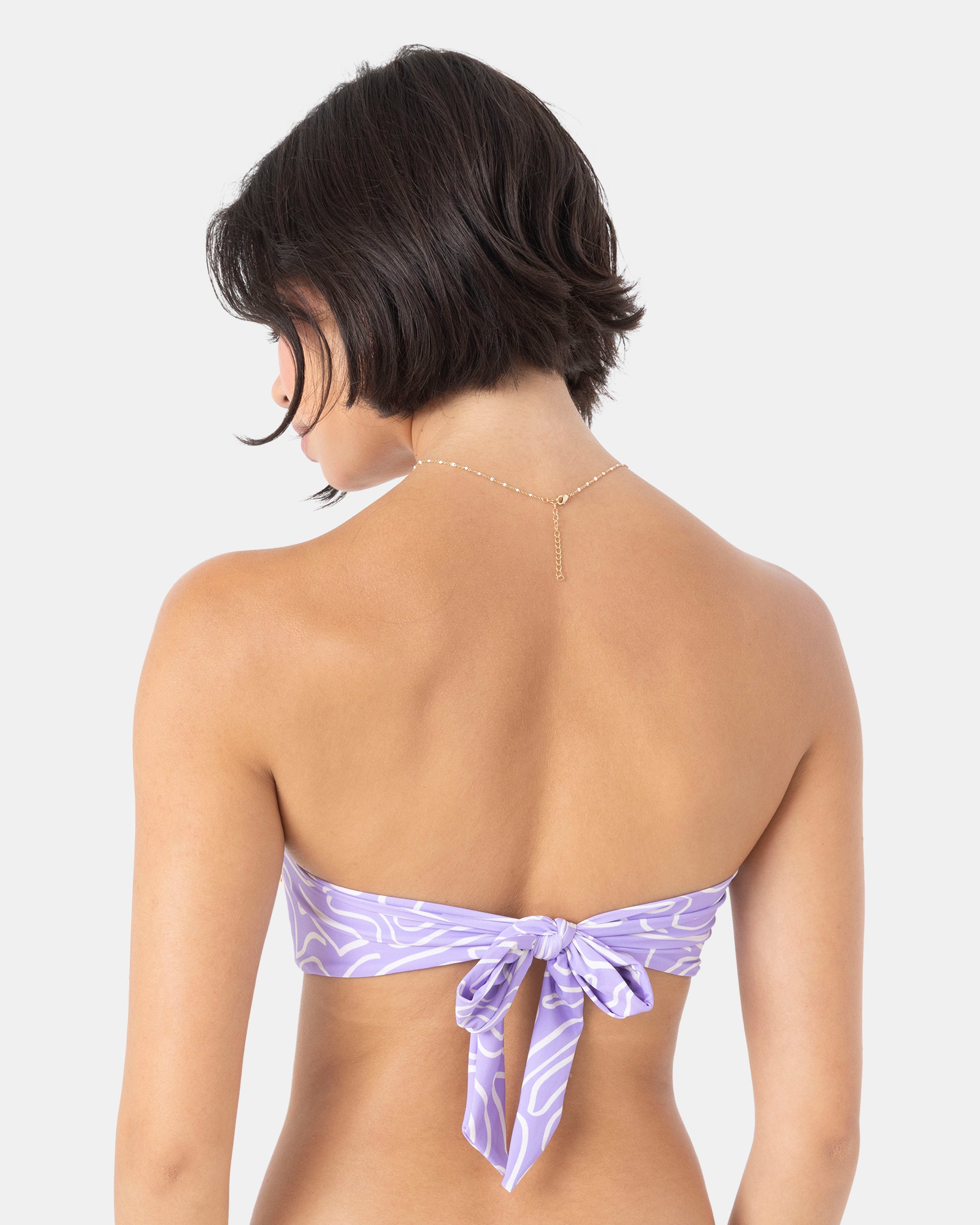 Sunshine State of Mind Reversible Bandeau Bikini Top - Roxy