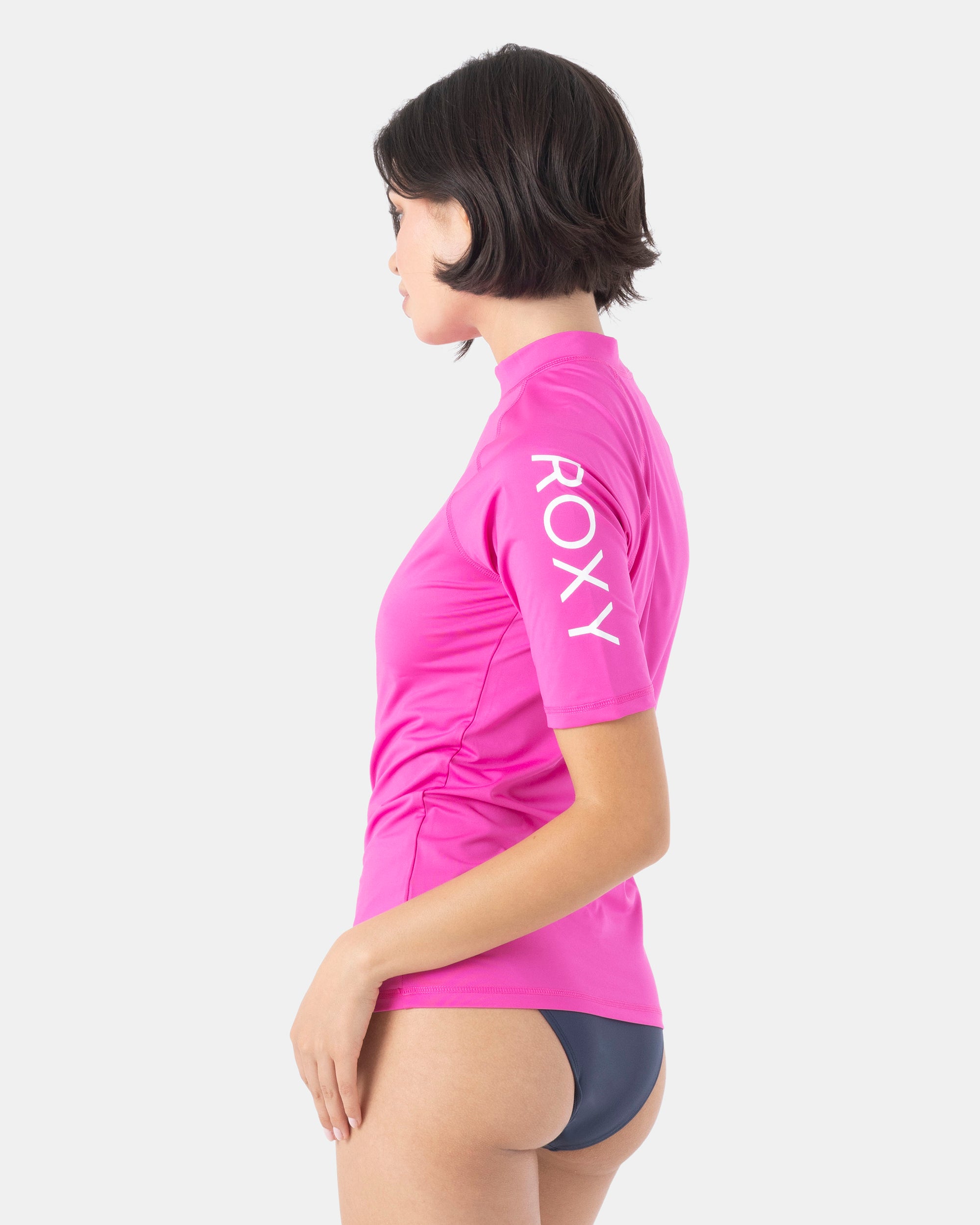 Whole Hearted Short Sleeve Rashguard - Roxy
