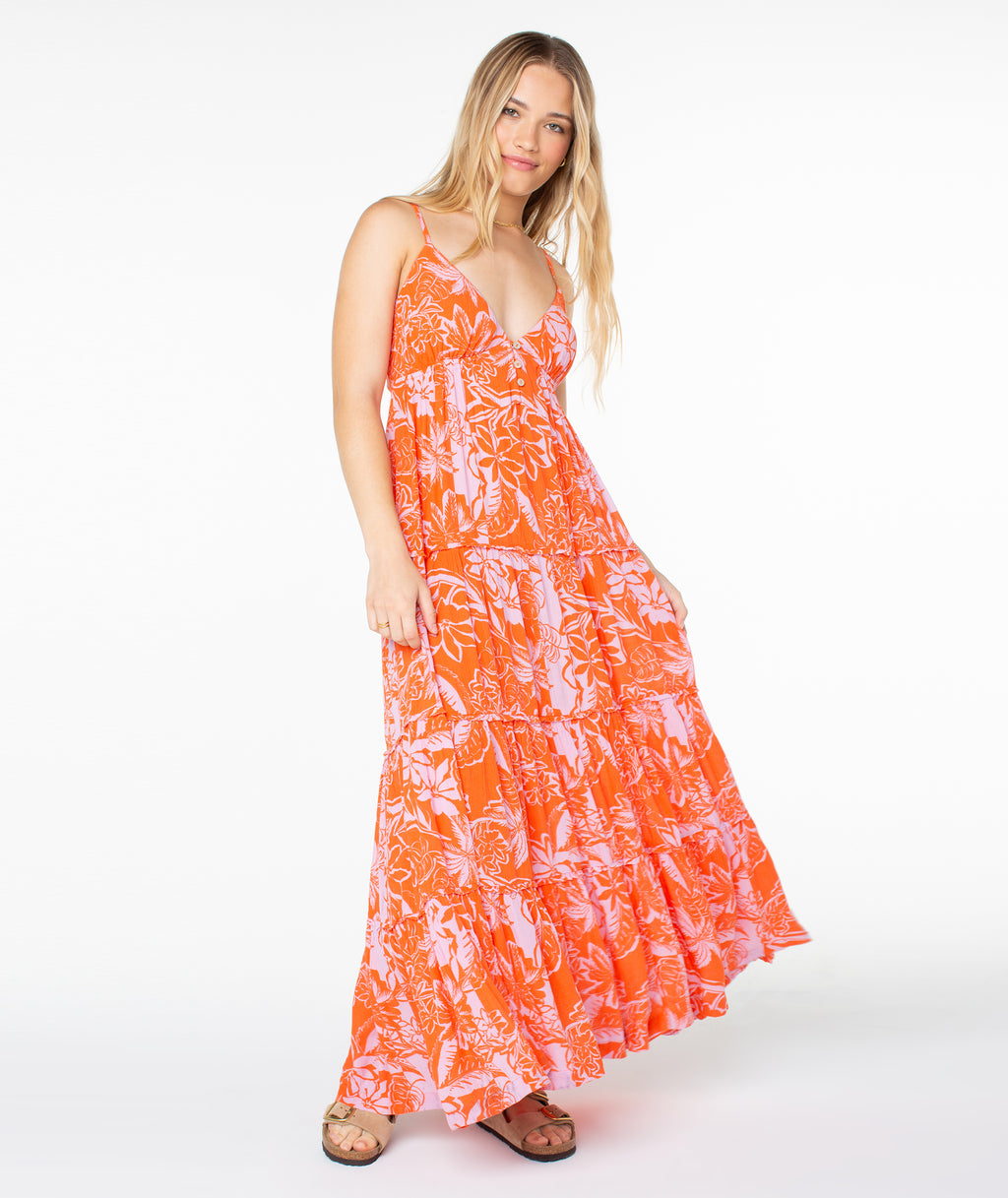 hot tropics flowy maxi dress A-line New Spaghetti Straps Green Modest Long Party Evening Prom Dress –  bridalsew