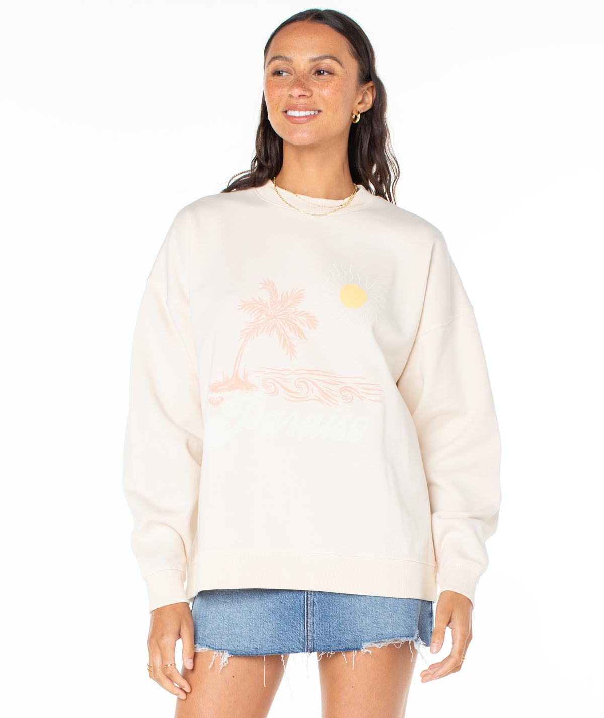 Lineup Oversized Crewneck - Roxy
