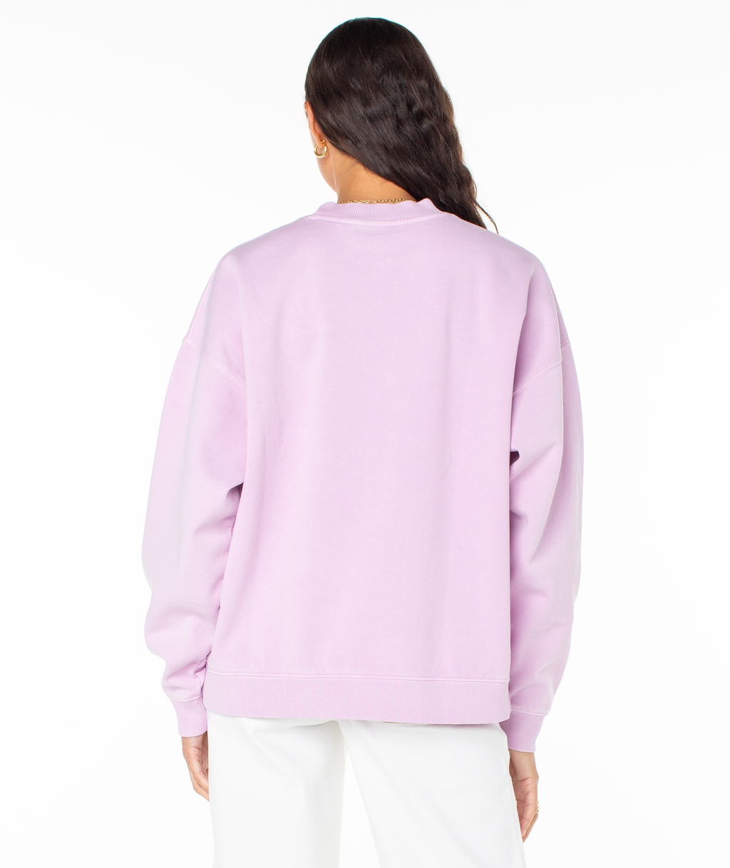 【新品】HLT Cherish Oversized Sweatshirt ローズ Cherish Oversized Sweatshirt rose