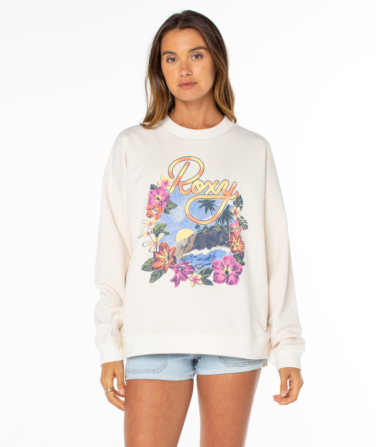 Lineup Oversized Crew - Roxy