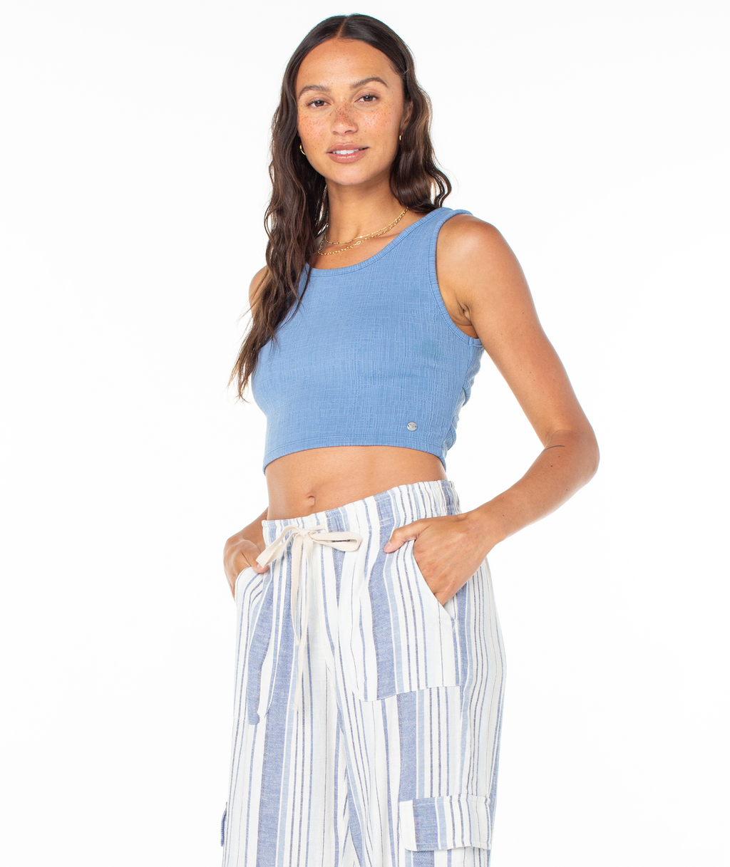 (取寄) ロキシー レディース グッド キープセイク トップ Roxy women Good Keepsake ROXY ロキシー タンクトップ レディース クロップド丈 GOOD