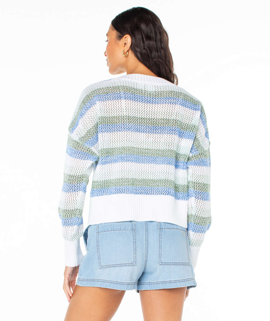 Frankie Stripe Sweater - Roxy