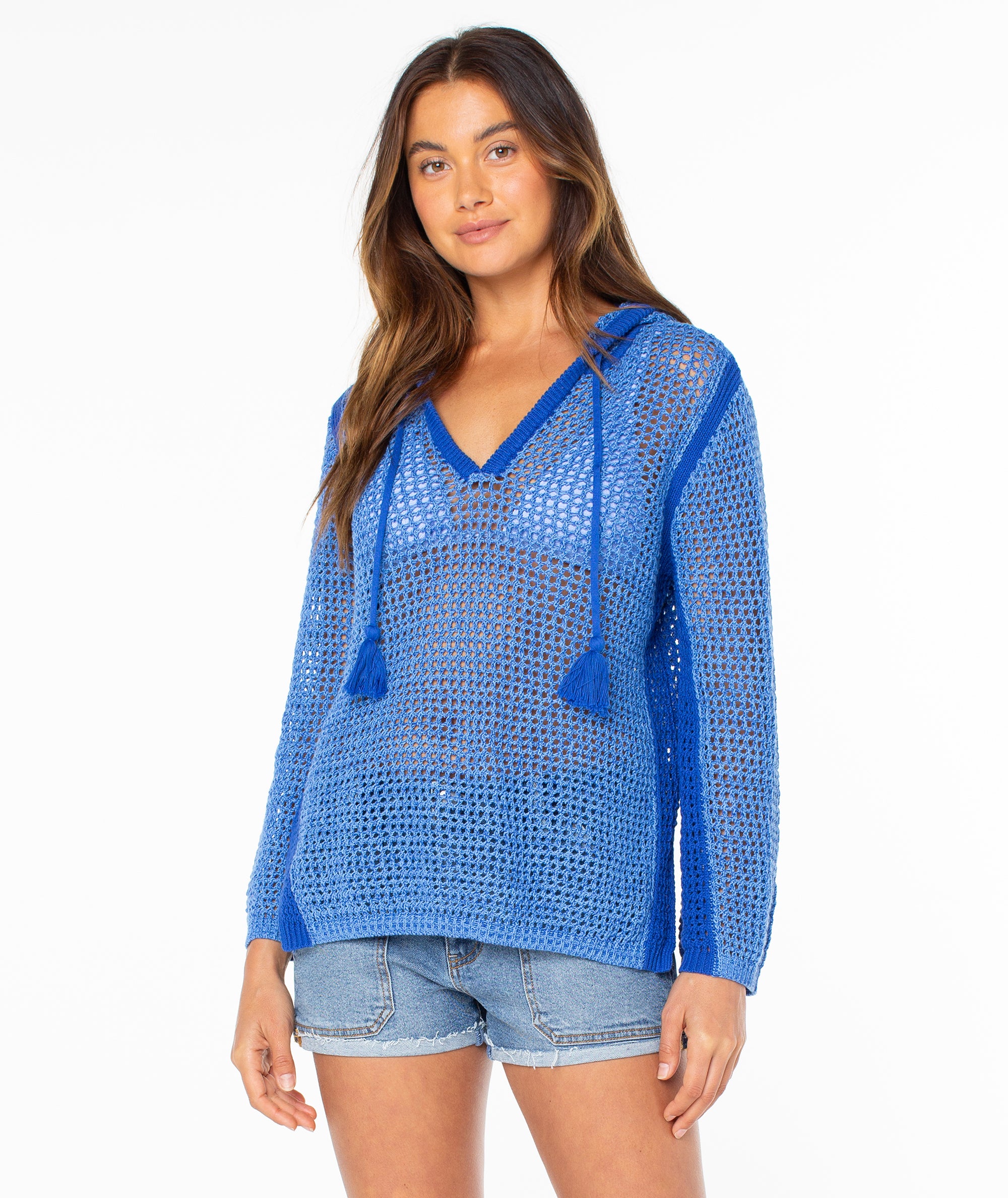 RECTO レクト　サマーナイト トップ Summer Night Top Summer Nights Contrast Tunic - Roxy