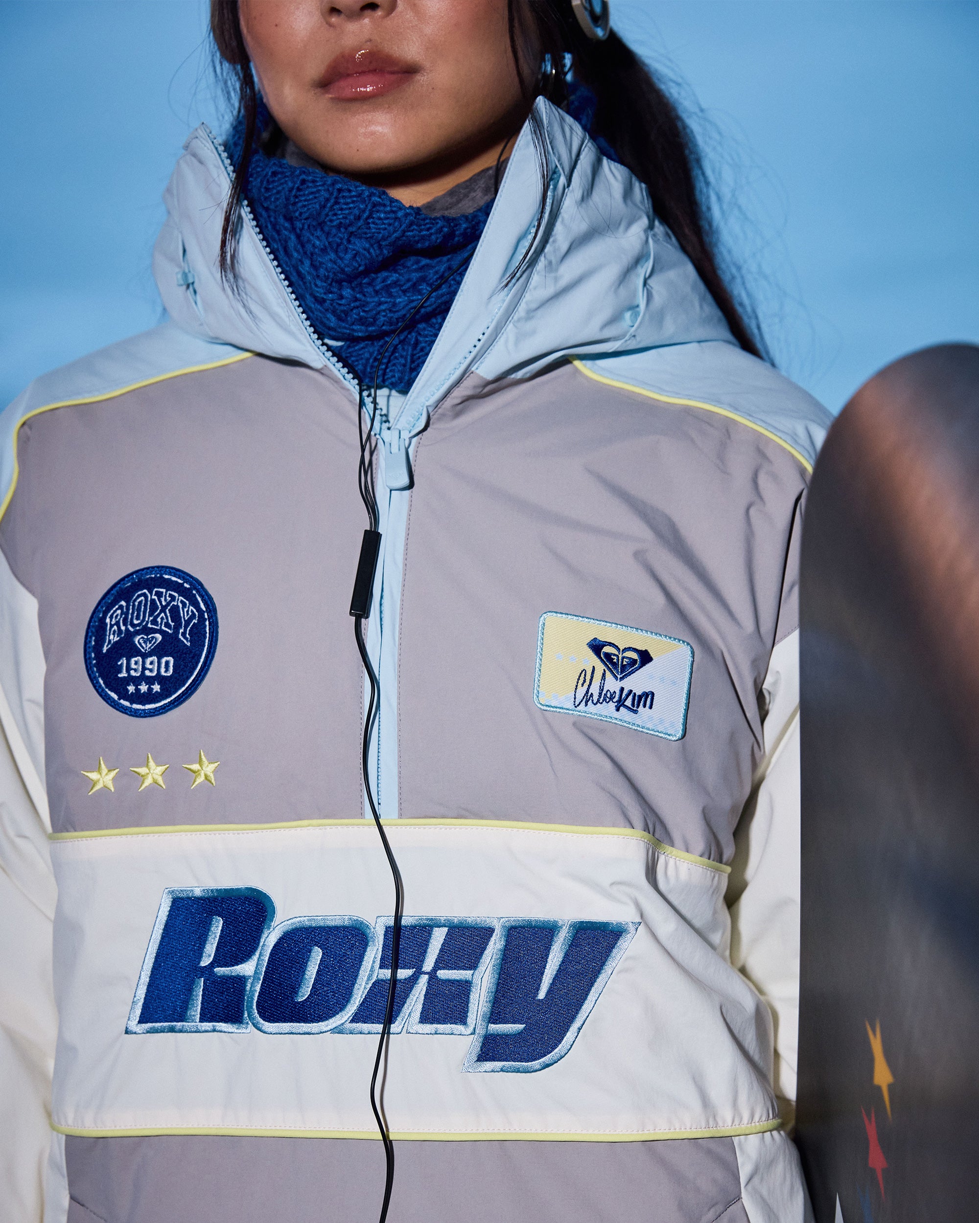 roxy 15k ウェア 上下　chloekim OUTLET】【RELAXED FIT】15K Roxy CHLOE KIM PT スノーパンツ