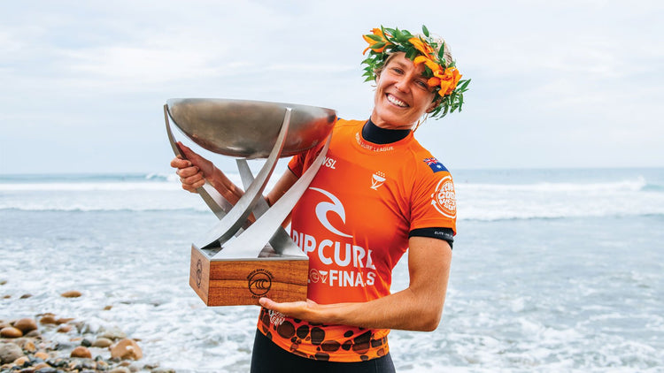 Stephanie Gilmore Makes History, Winning an 8th World Title At Trestles