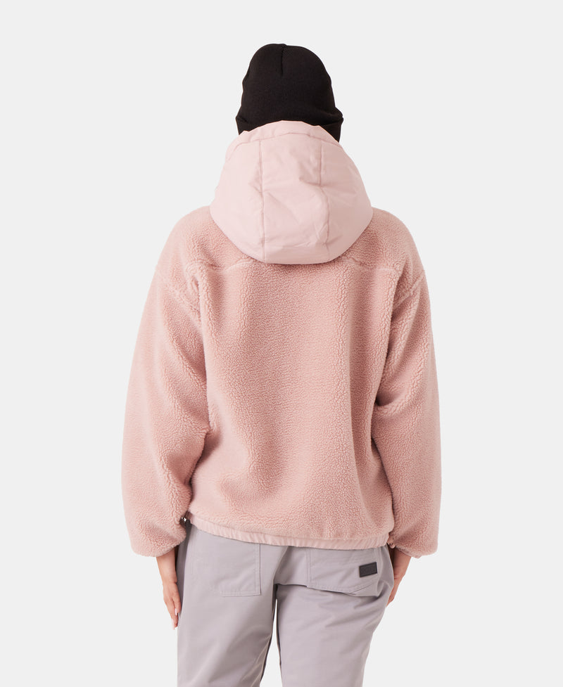 Everest Hooded Sherpa Jacket - Roxy