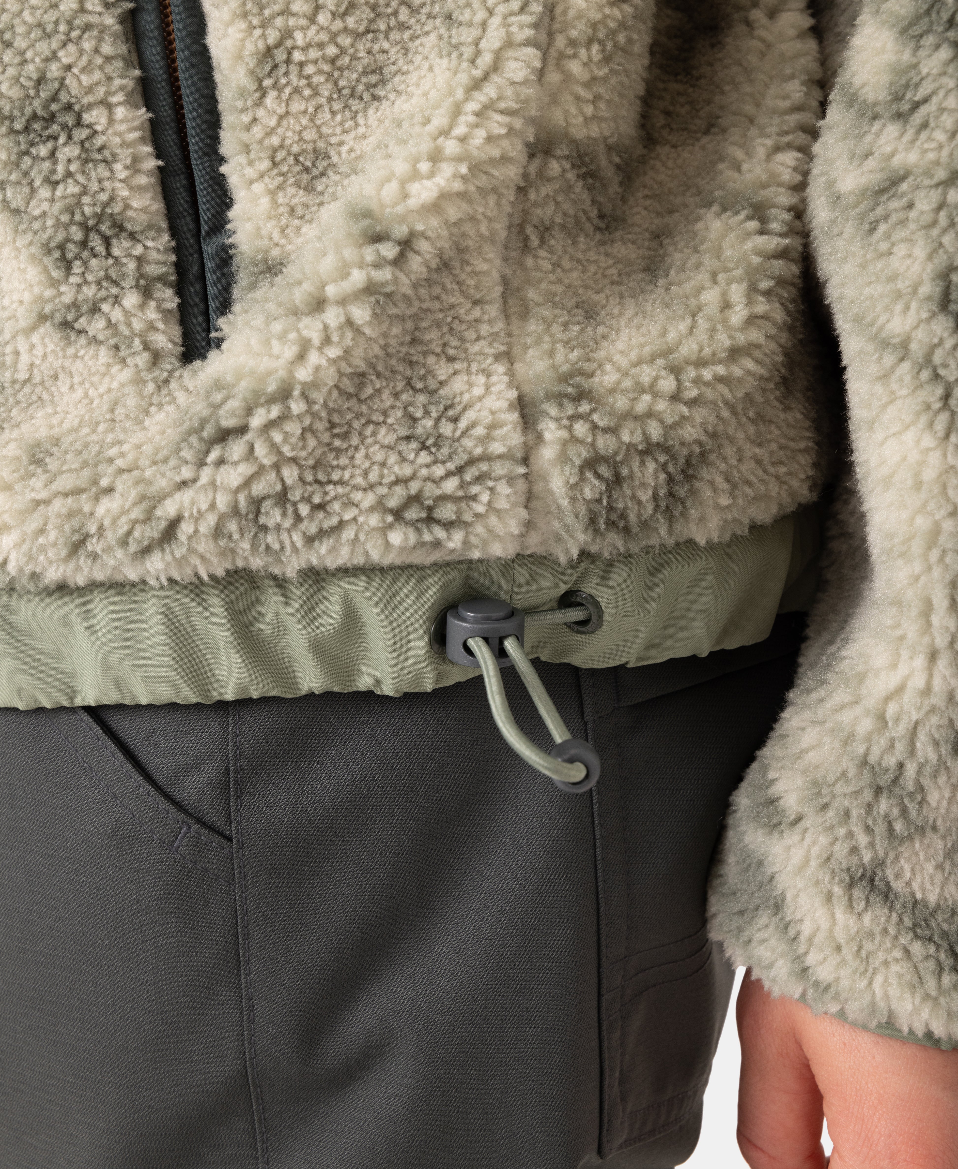 W25 Everest Full Zip Hooded Sherpa - Roxy