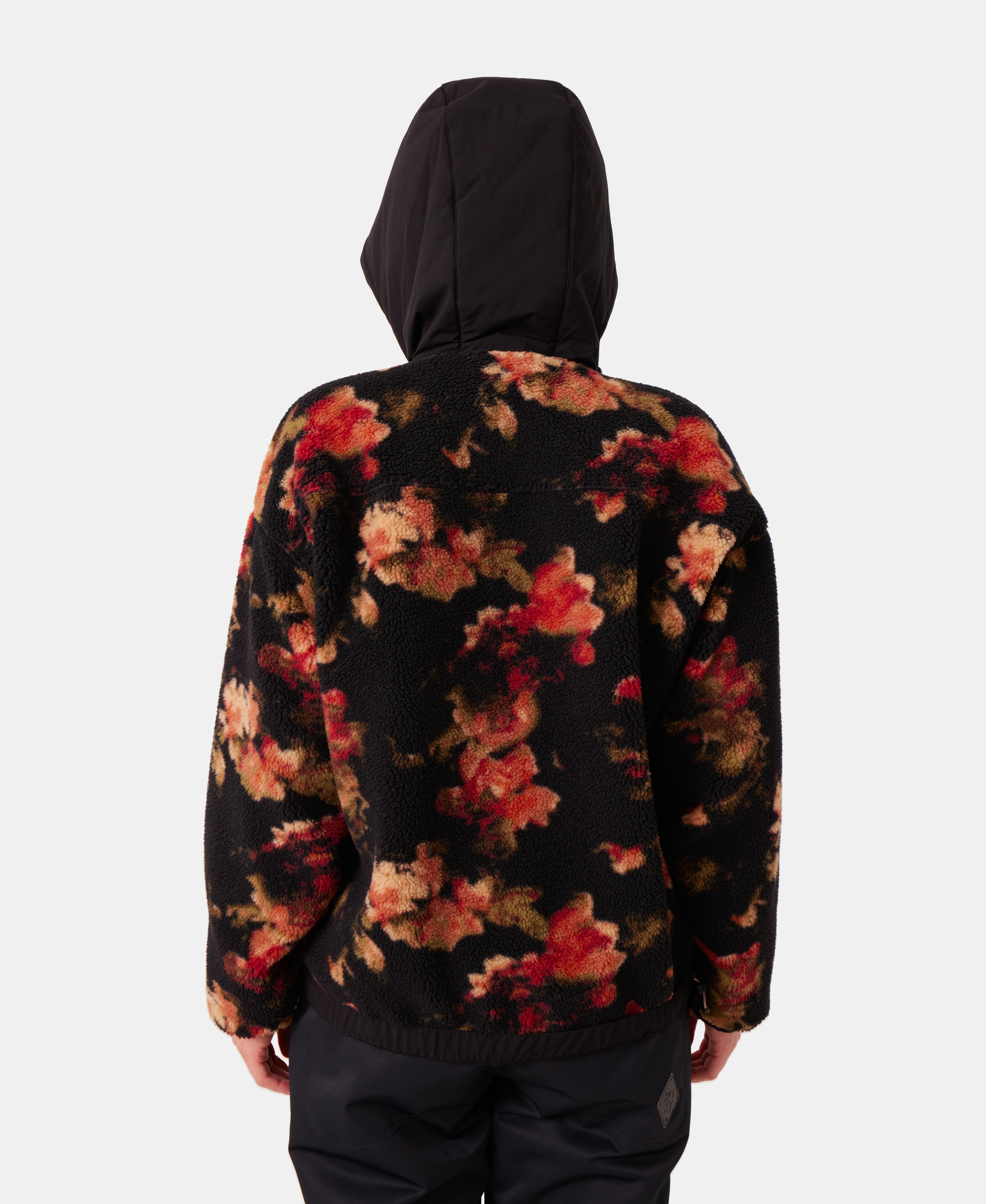 ジャケット・アウター risa Everest Hooded Sherpa Jacket - Roxy