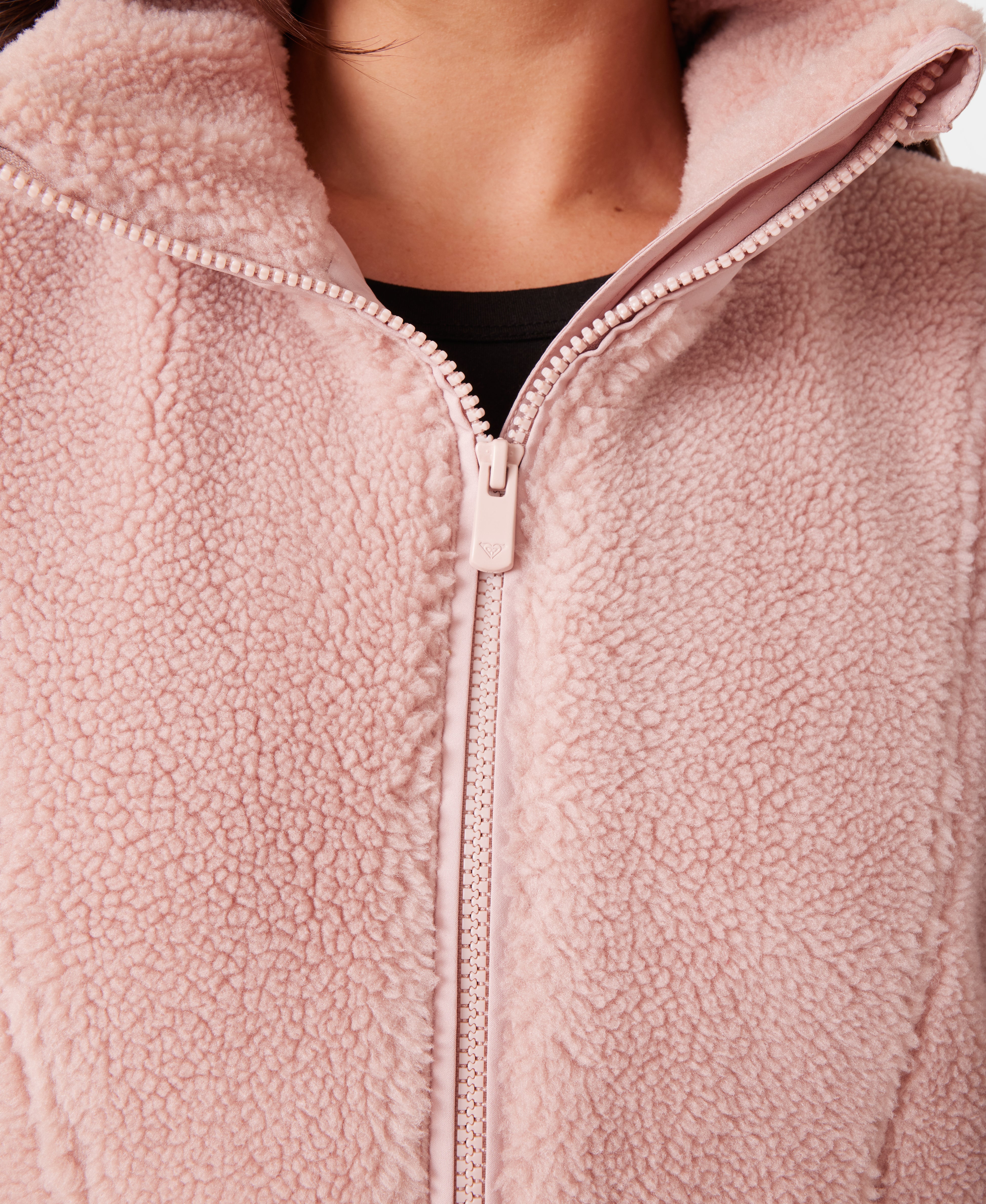 Rita Half Zip Sherpa Anorak - Roxy