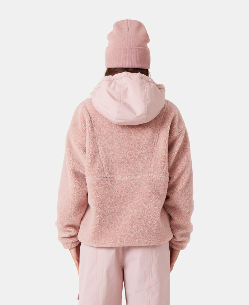 Rita Half Zip Sherpa Anorak - Roxy