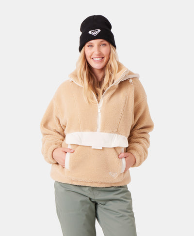 Rita Half Zip Sherpa Anorak - Roxy
