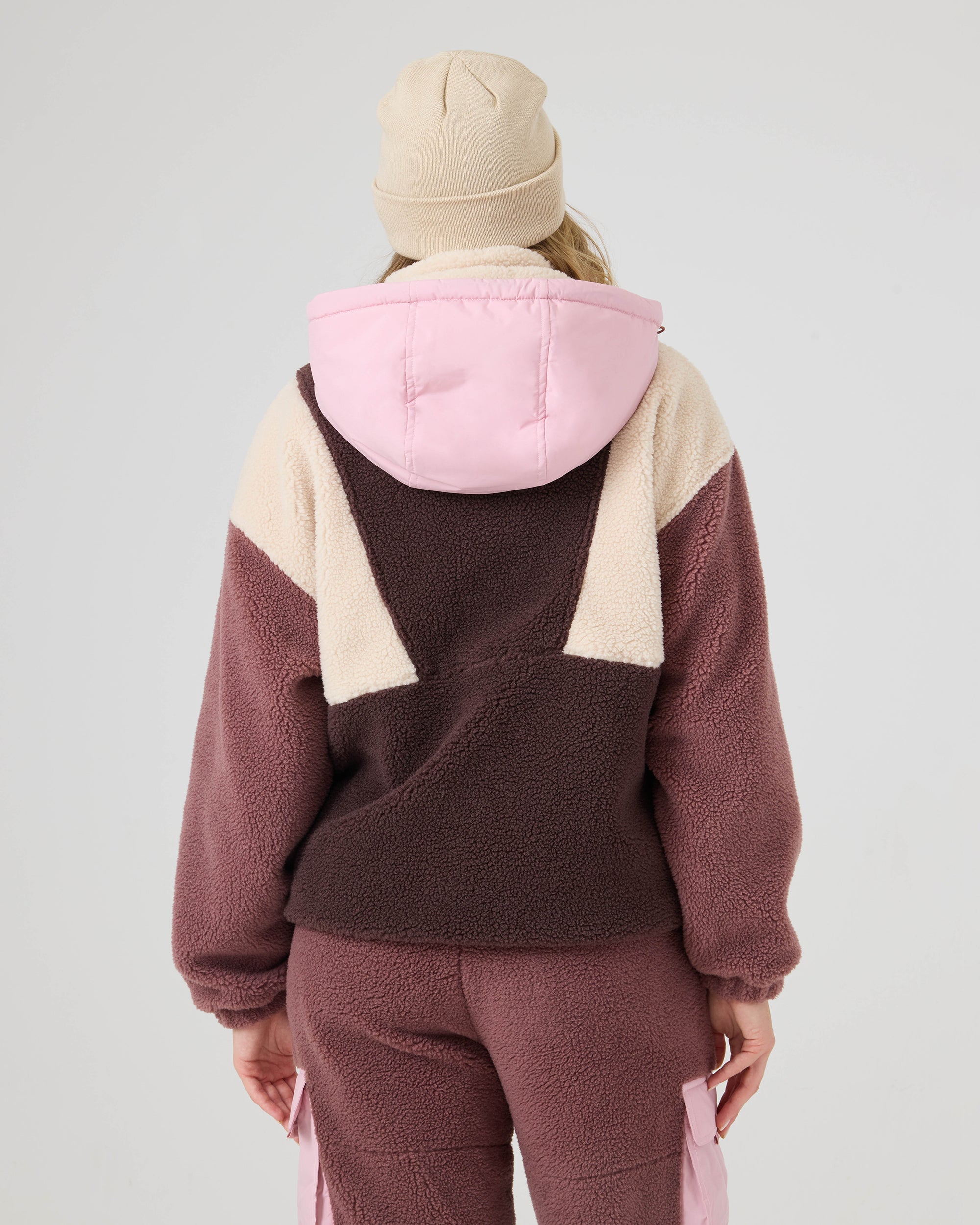 Rita Half Zip Sherpa Anorak - Roxy