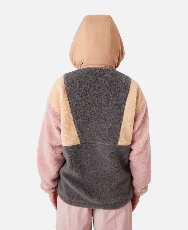 Rita Half Zip Sherpa Anorak - Roxy