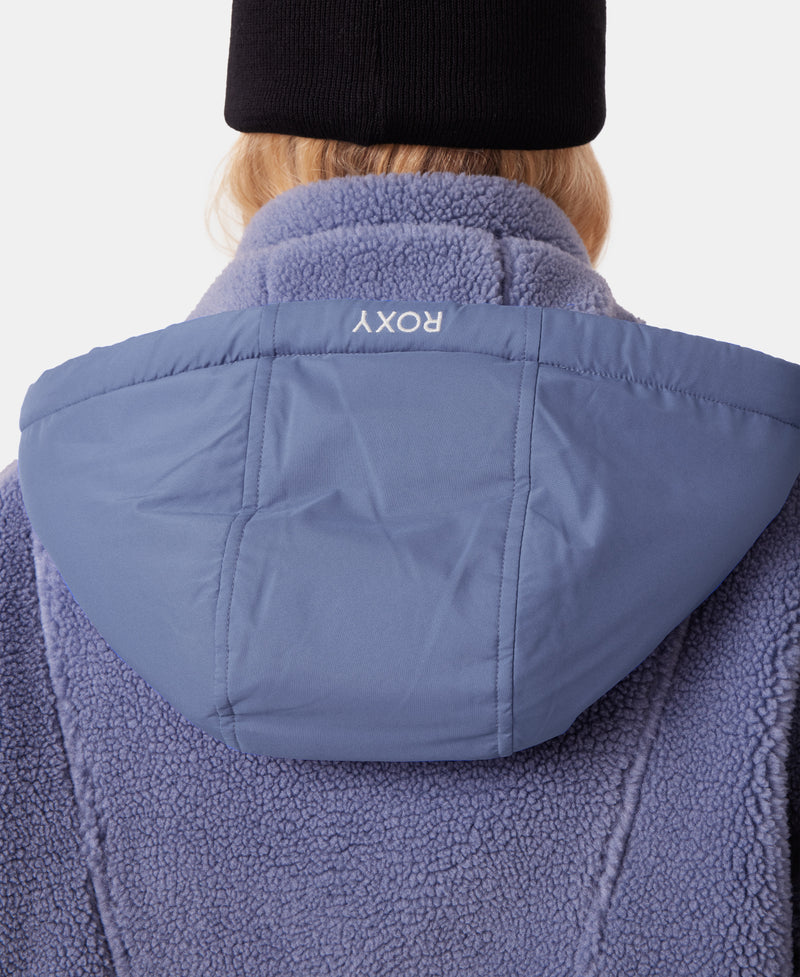 Rita Half Zip Sherpa Anorak - Roxy