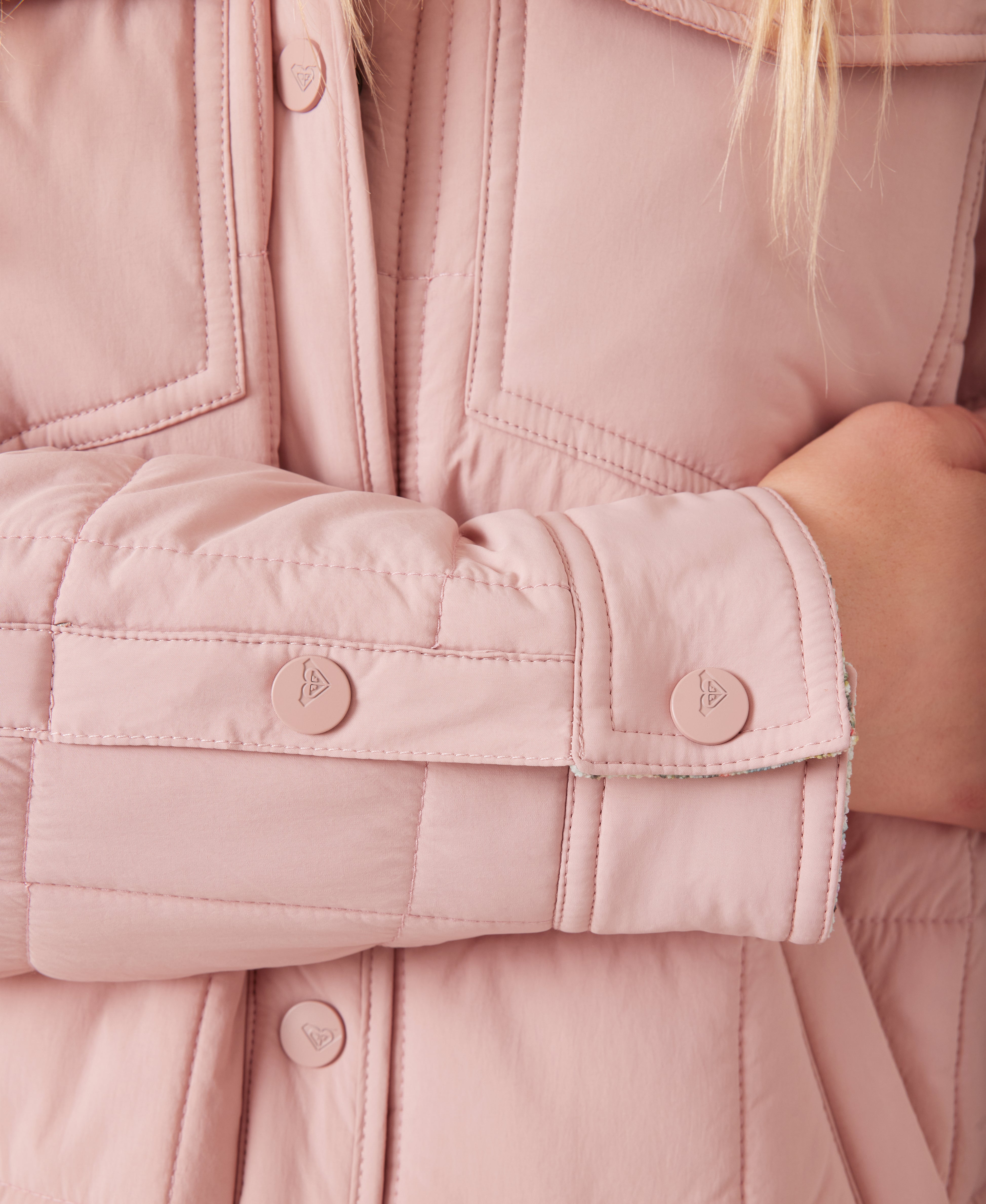 Alpine Quilted Shacket - Roxy