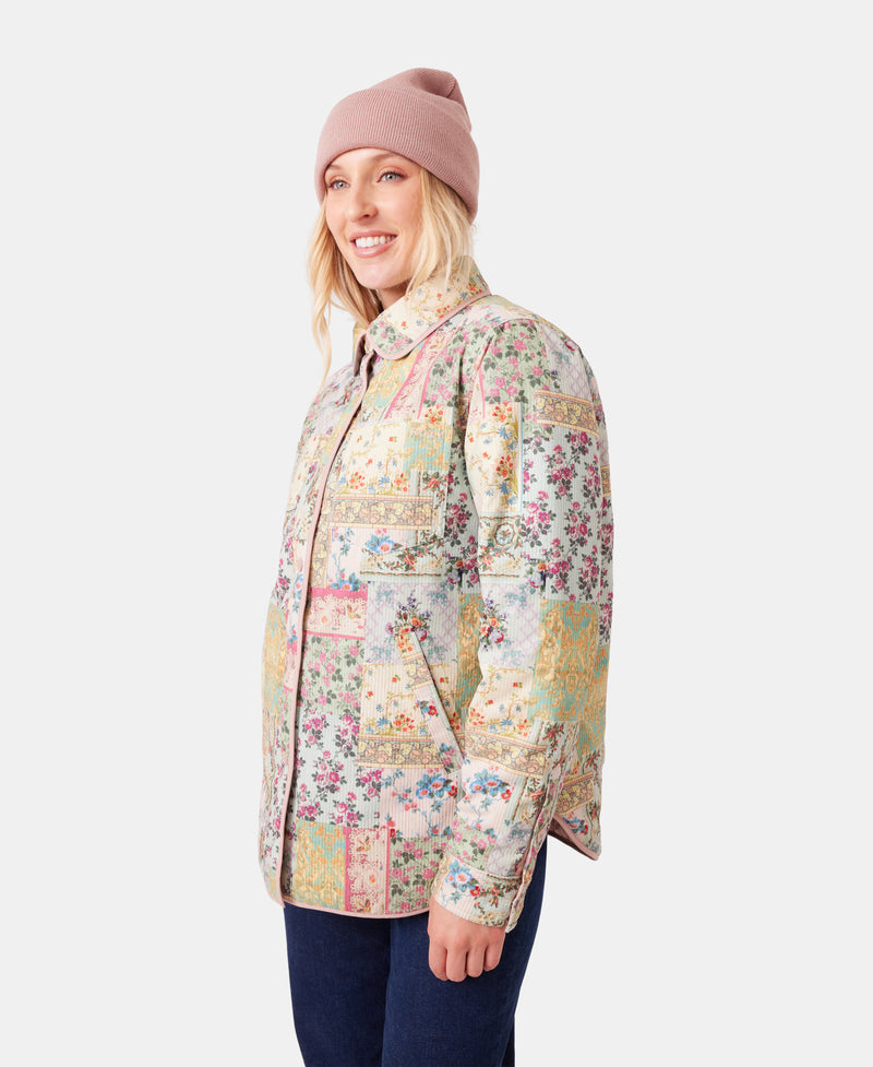 Alpine Quilted Shacket - Roxy