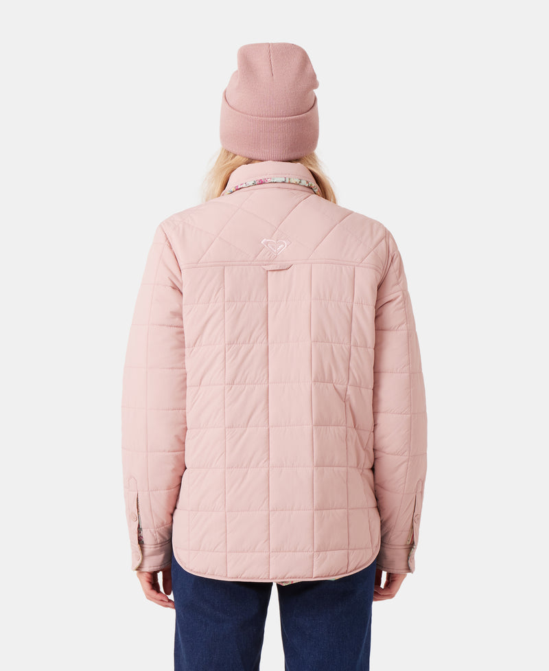 Alpine Quilted Shacket - Roxy