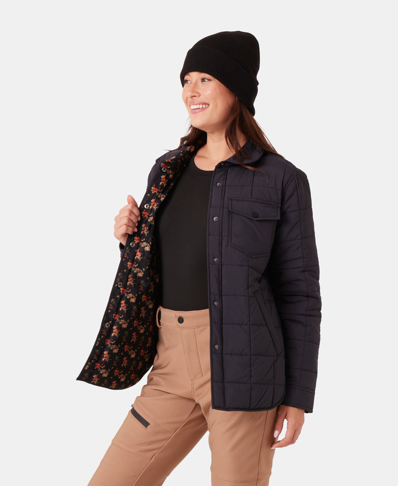 Alpine Quilted Shacket