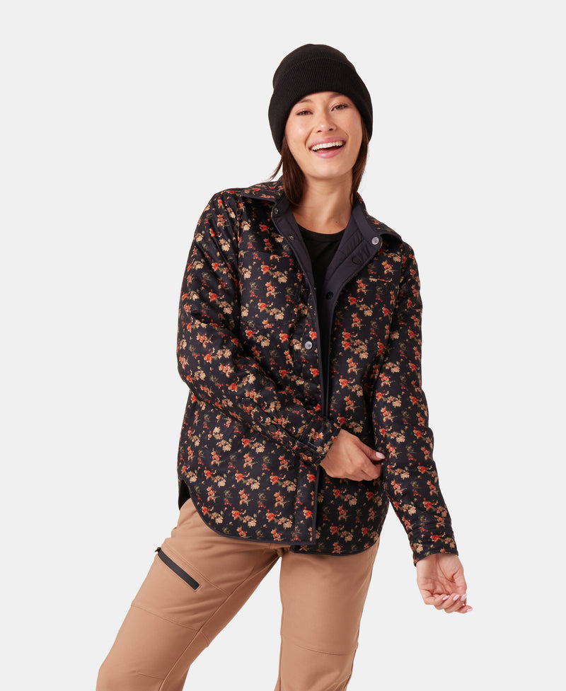 Alpine Quilted Shacket