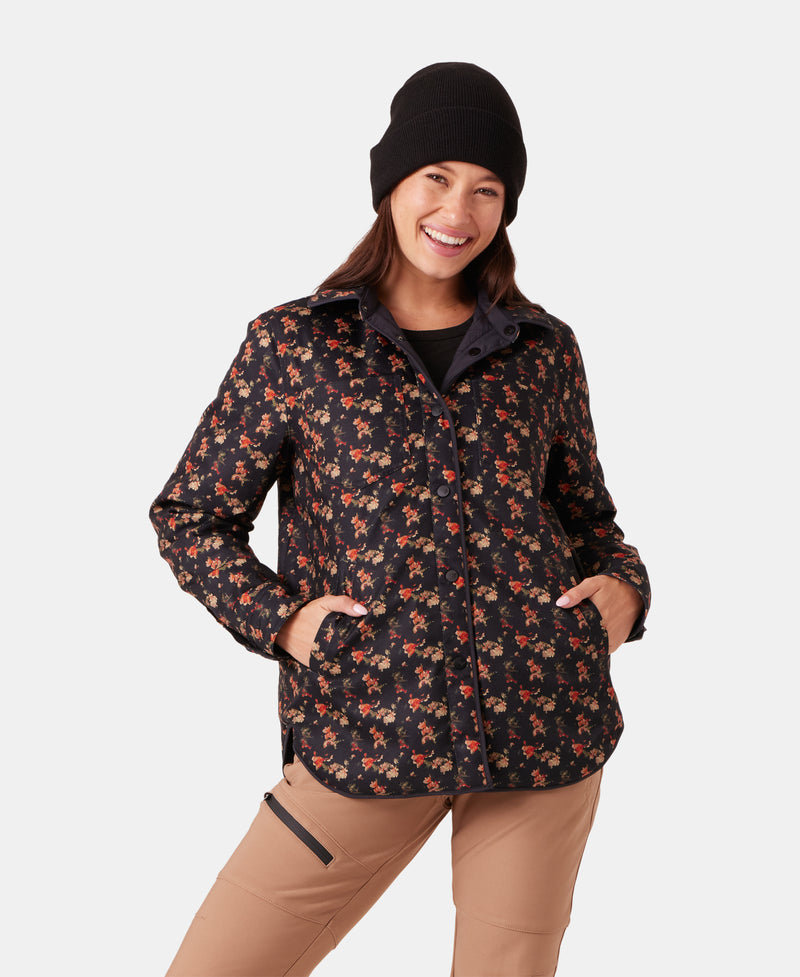 Alpine Quilted Shacket