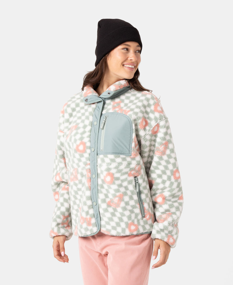 Axel Bonded Sherpa Jacket - Roxy