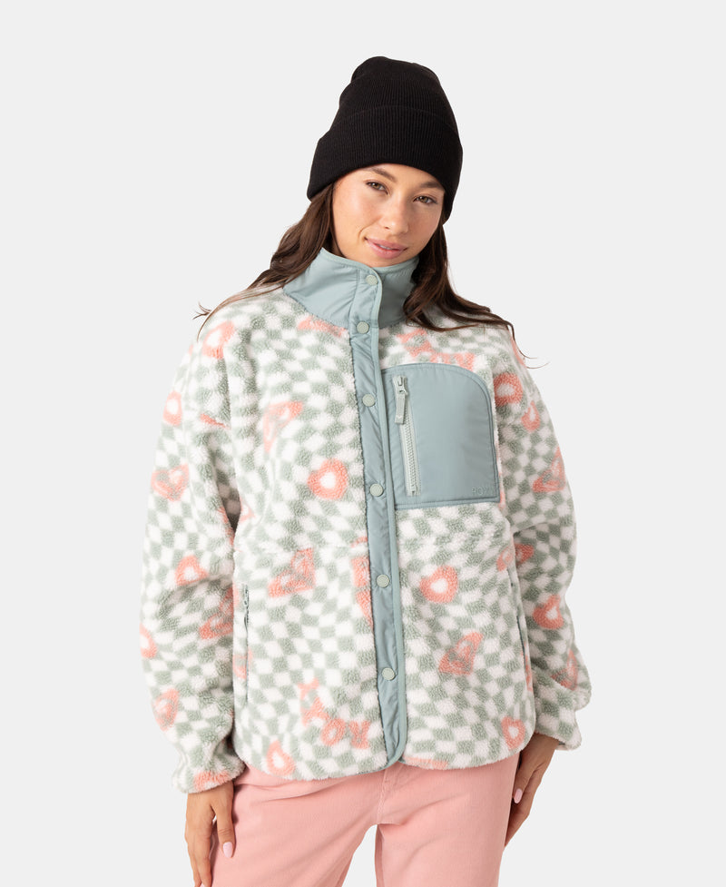 Axel Bonded Sherpa Jacket - Roxy