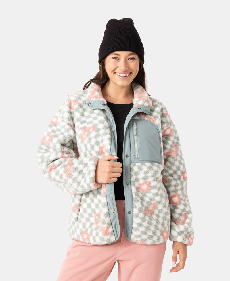 Axel Bonded Sherpa Jacket - Roxy