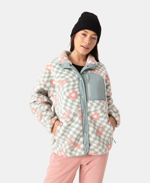 Axel Bonded Sherpa Jacket - Roxy