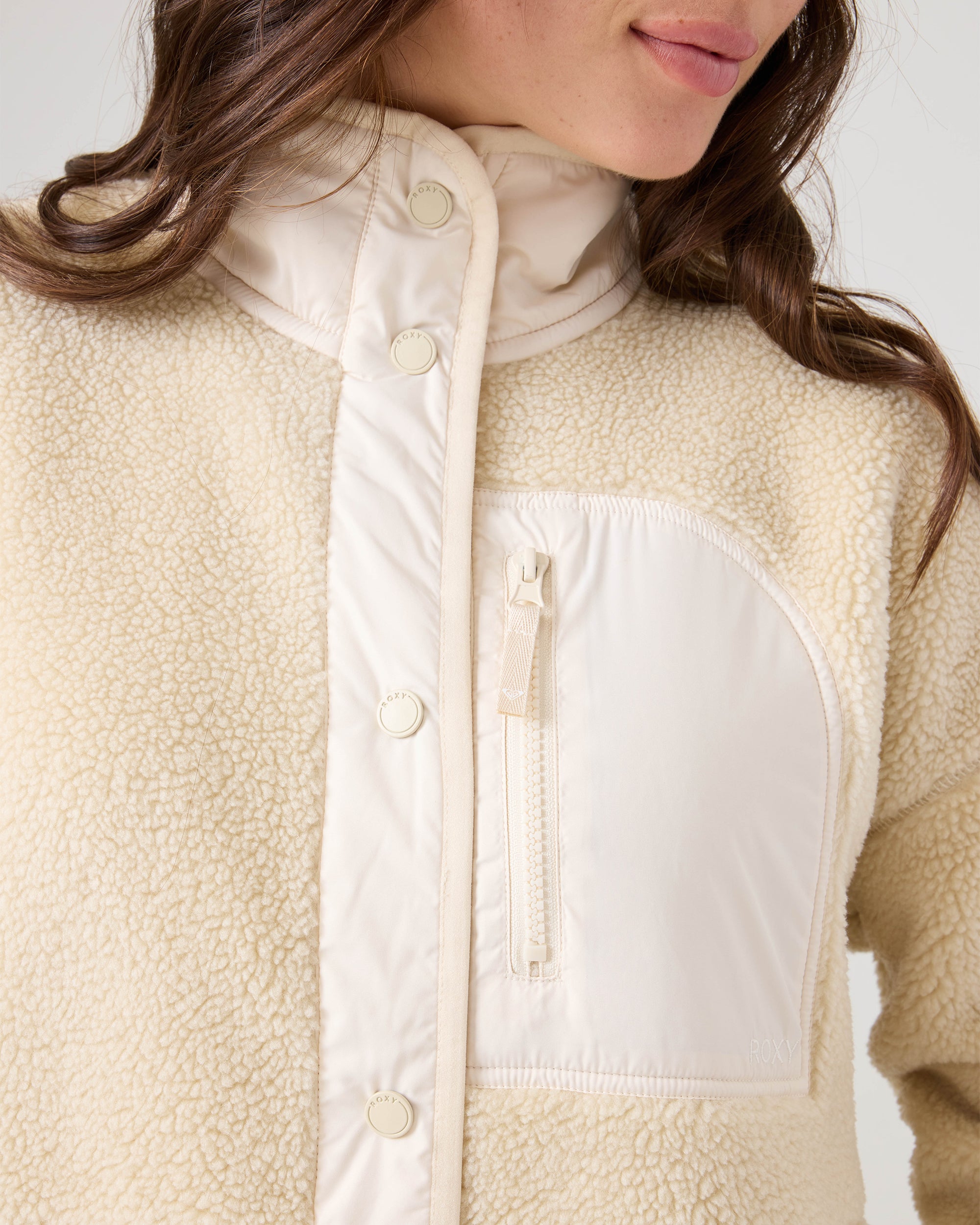 Axel Bonded Sherpa Jacket - Roxy
