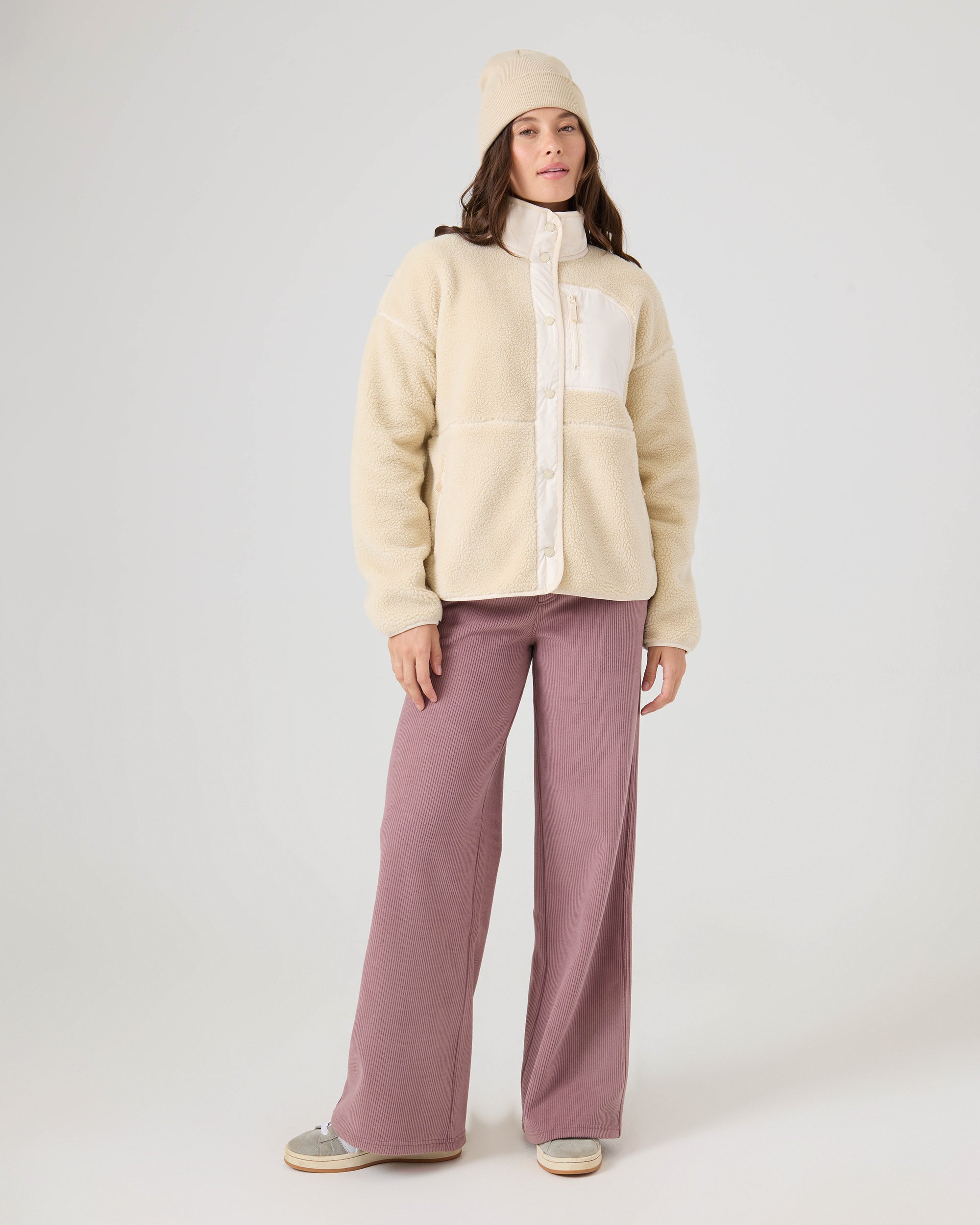 Axel Bonded Sherpa Jacket - Roxy