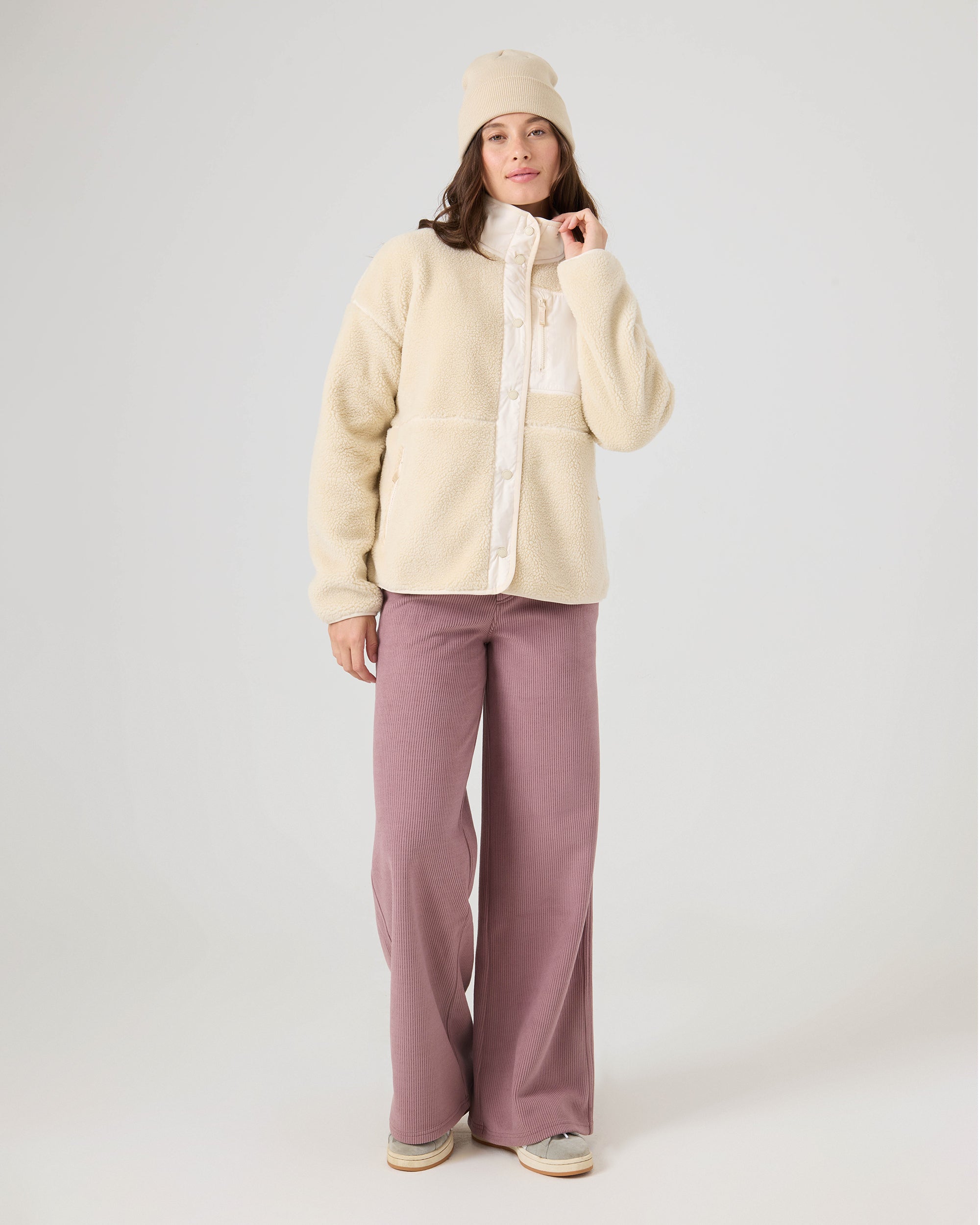 Axel Bonded Sherpa Jacket - Roxy