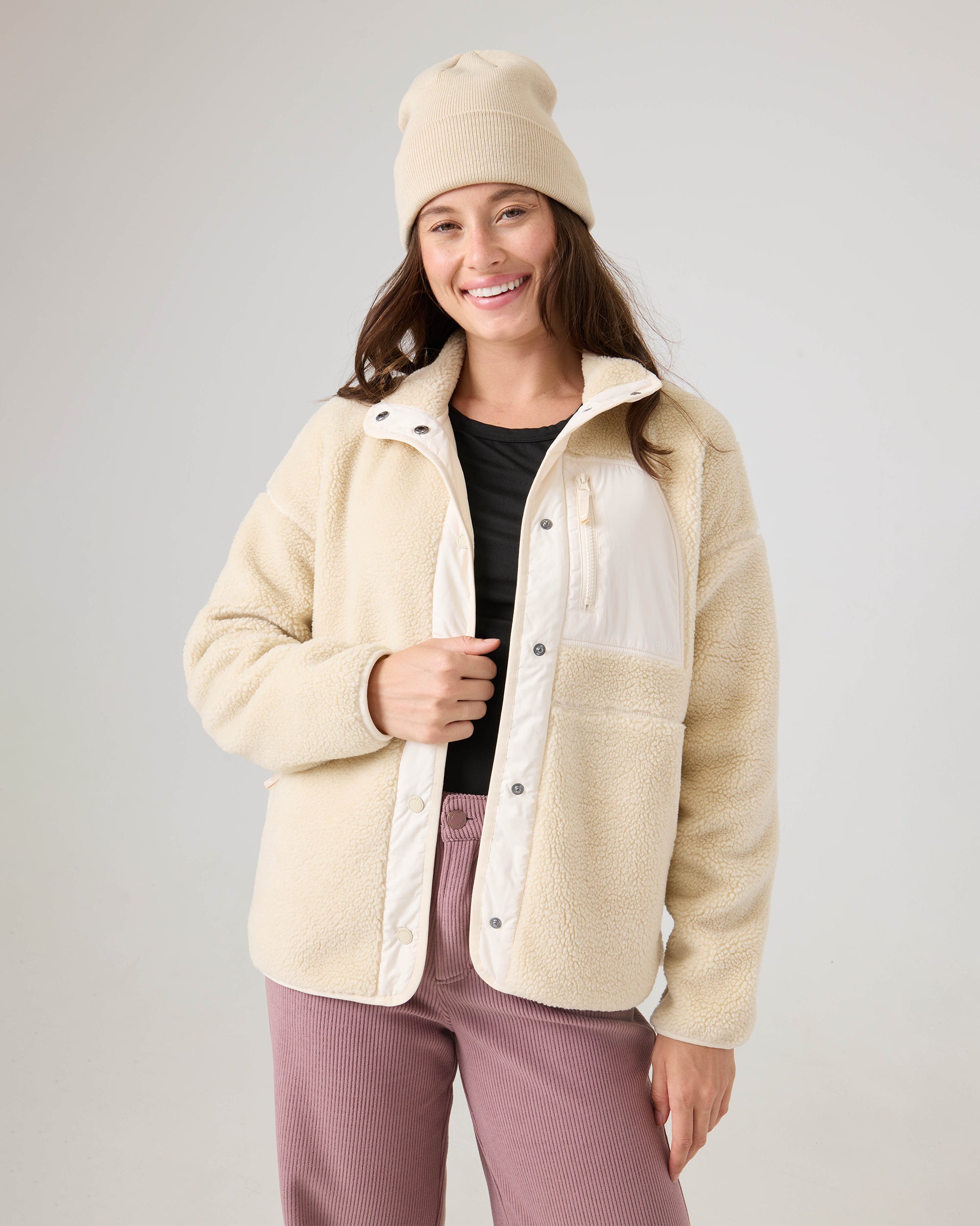 シェリー Axel Bonded Sherpa Jacket - Roxy