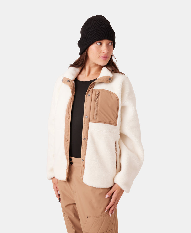 Axel Bonded Sherpa Jacket - Roxy