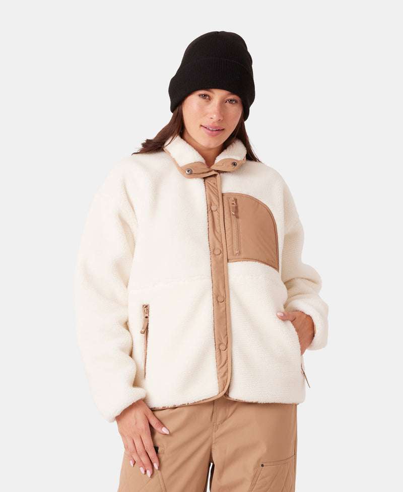 Axel Bonded Sherpa Jacket - Roxy
