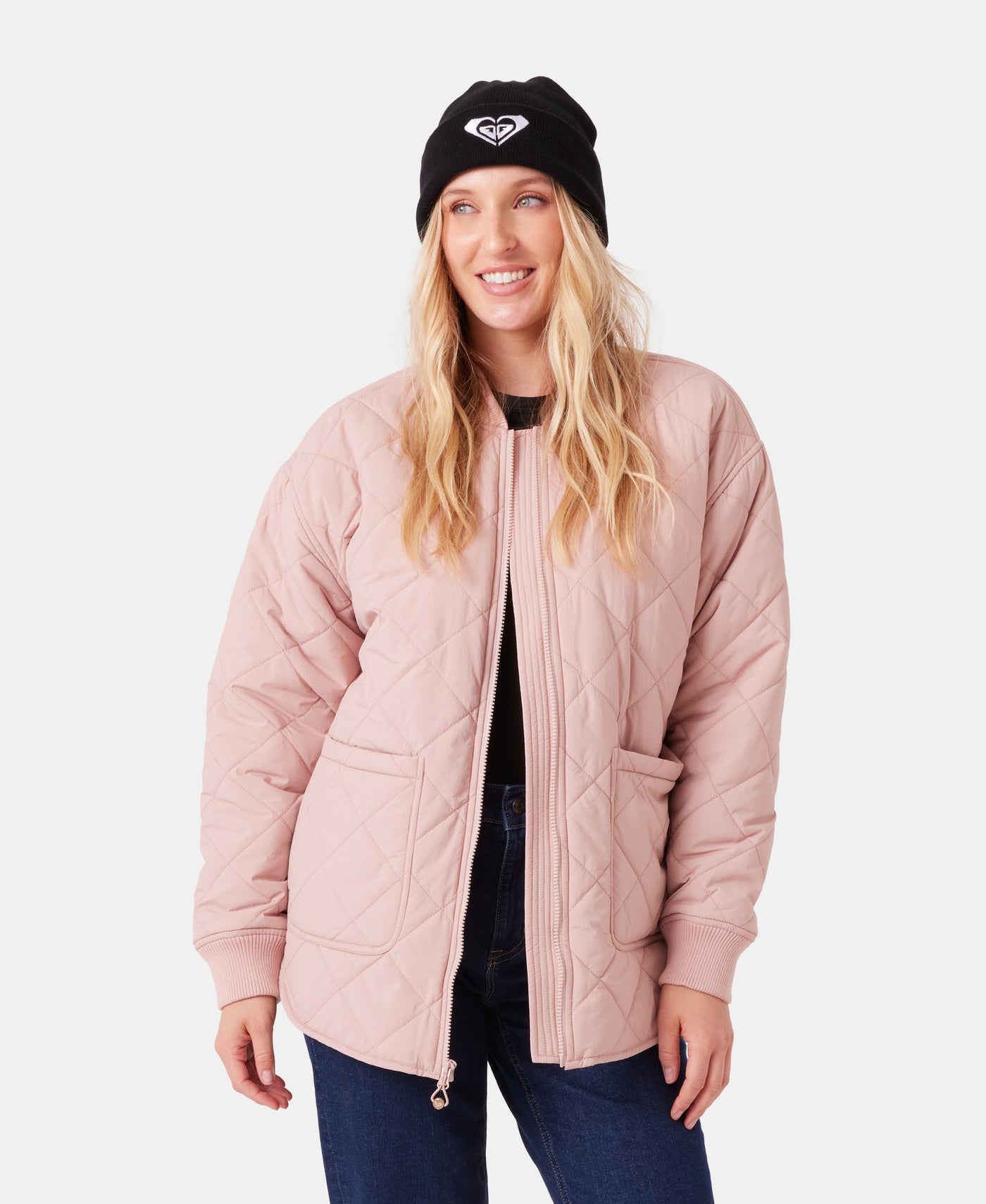 Aurora Quilted Bomber - Roxy