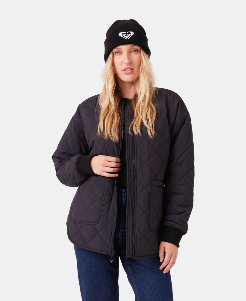Aurora Quilted Bomber - Roxy