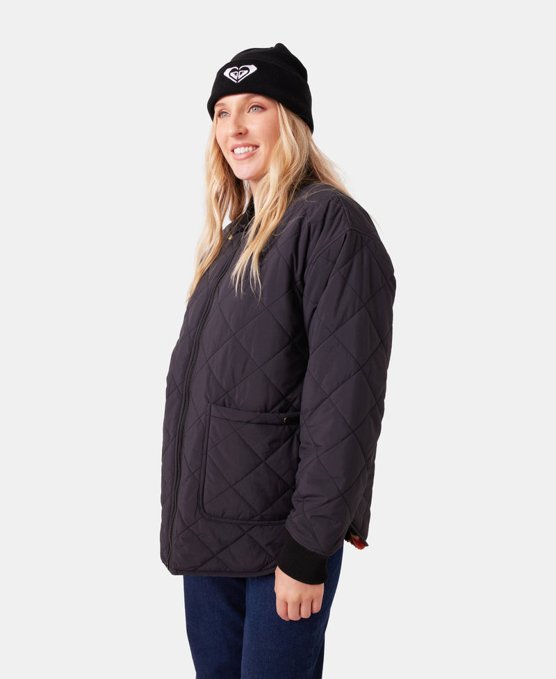 Aurora Quilted Bomber - Roxy