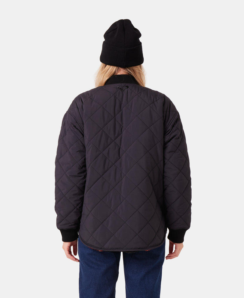 Aurora Quilted Bomber - Roxy