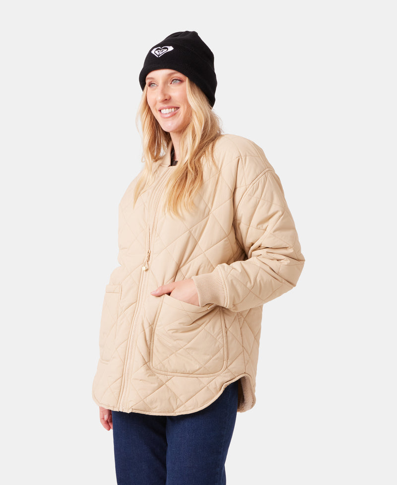 Aurora Quilted Bomber - Roxy