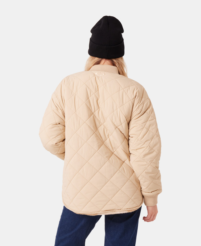 Aurora Quilted Bomber - Roxy