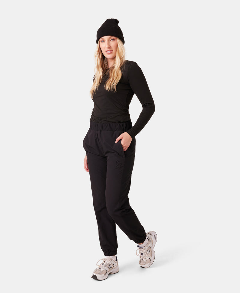 Ember Textured Jogger - Black - Roxy