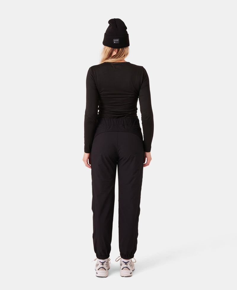 Ember Textured Jogger - Black - Roxy