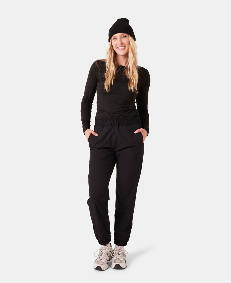 Ember Textured Jogger - Black - Roxy