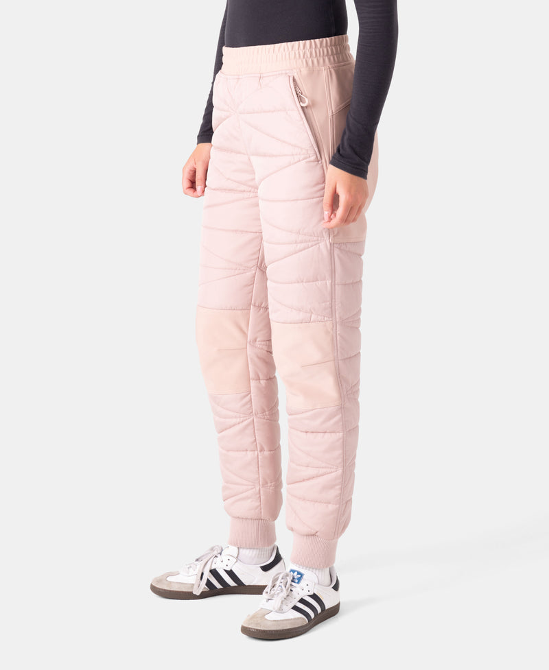 Lumi Insulated Hybrid Jogger - Adobe Rose - Roxy