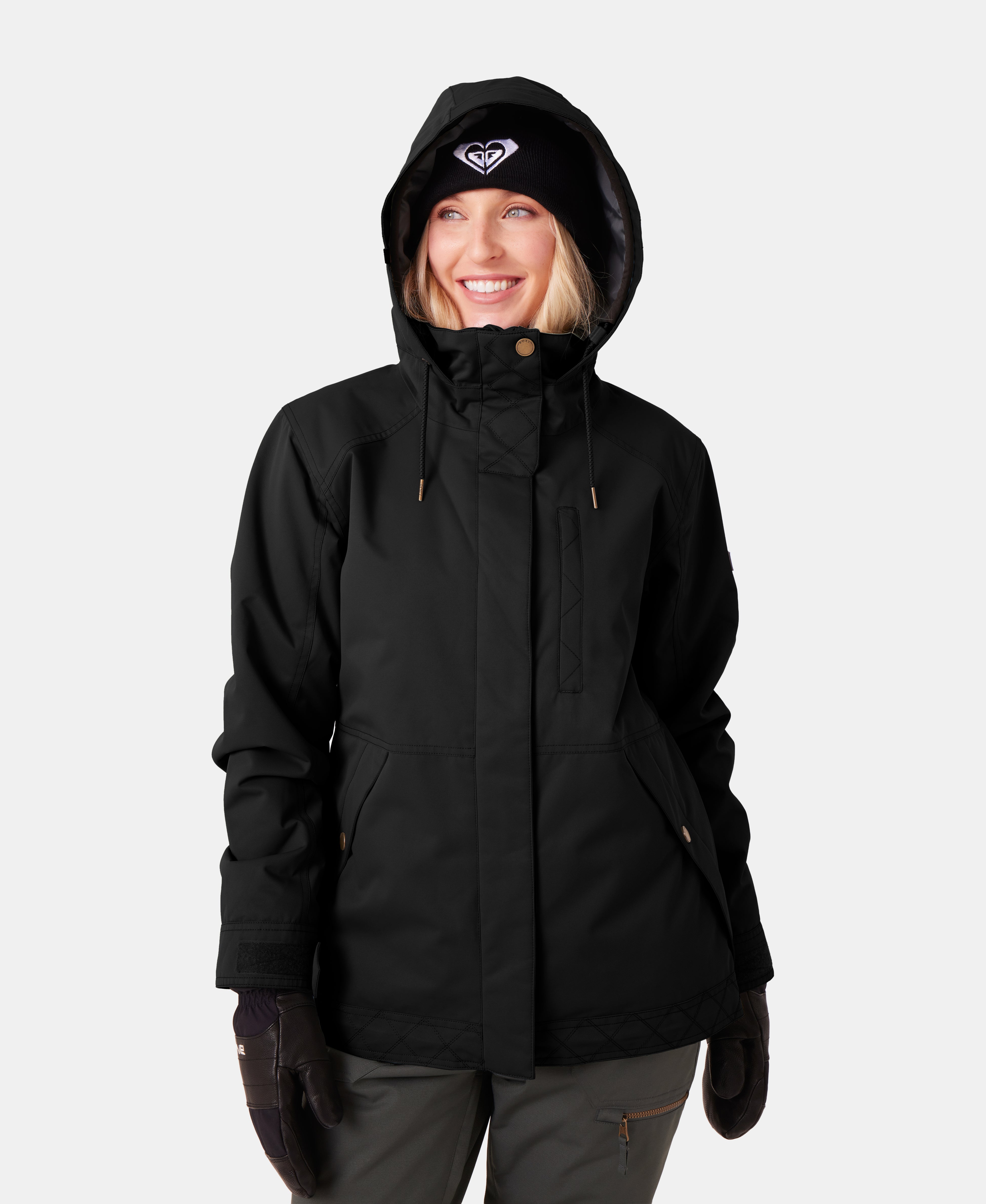 O.ria　レディース　BLK M Billie Jacket - Roxy