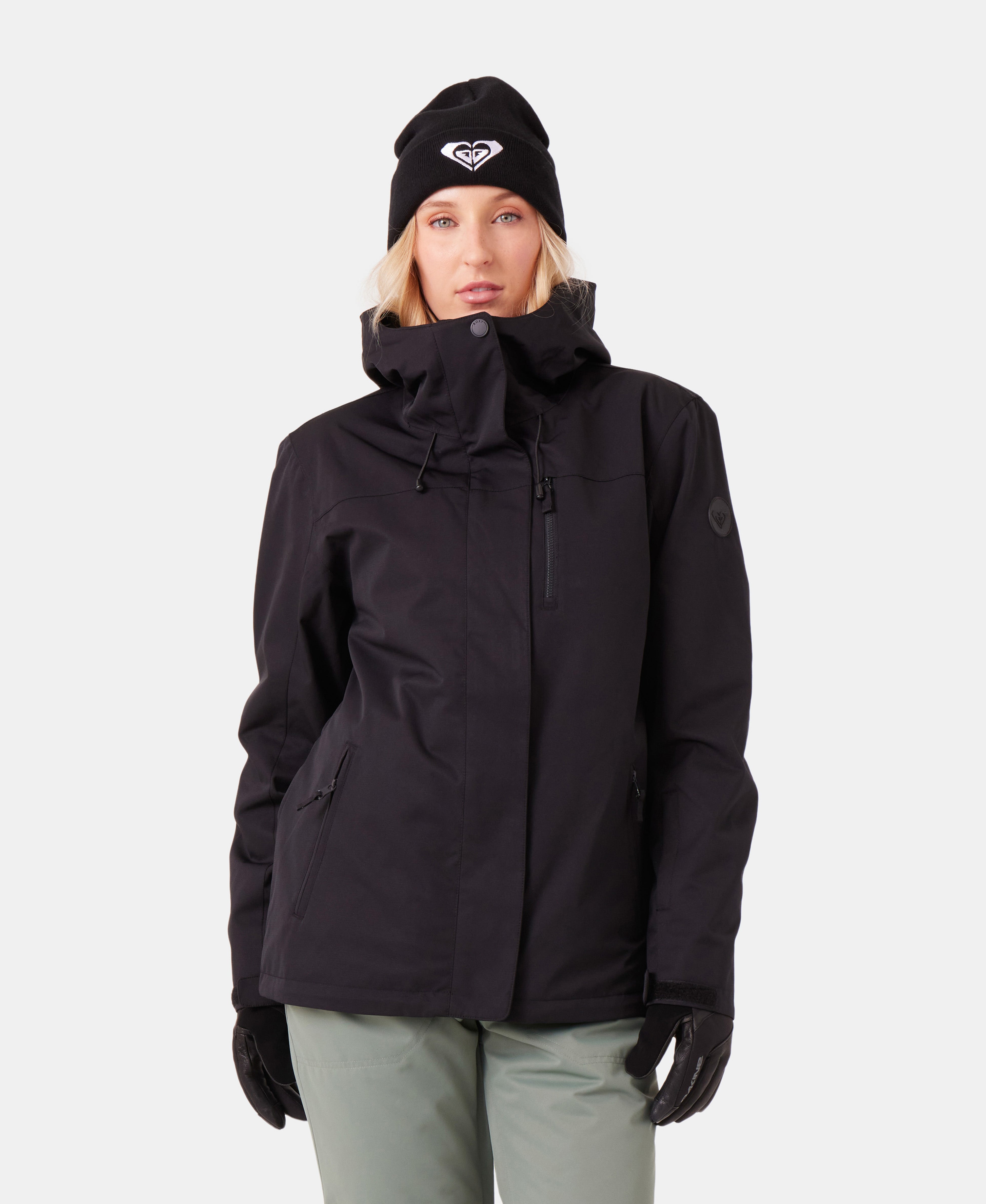 ELNATH エレナス　スノボウェア　Jett Jacket BLACK Jetty 3N1 Jacket - Roxy